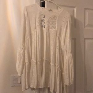 Free people ivory tunic